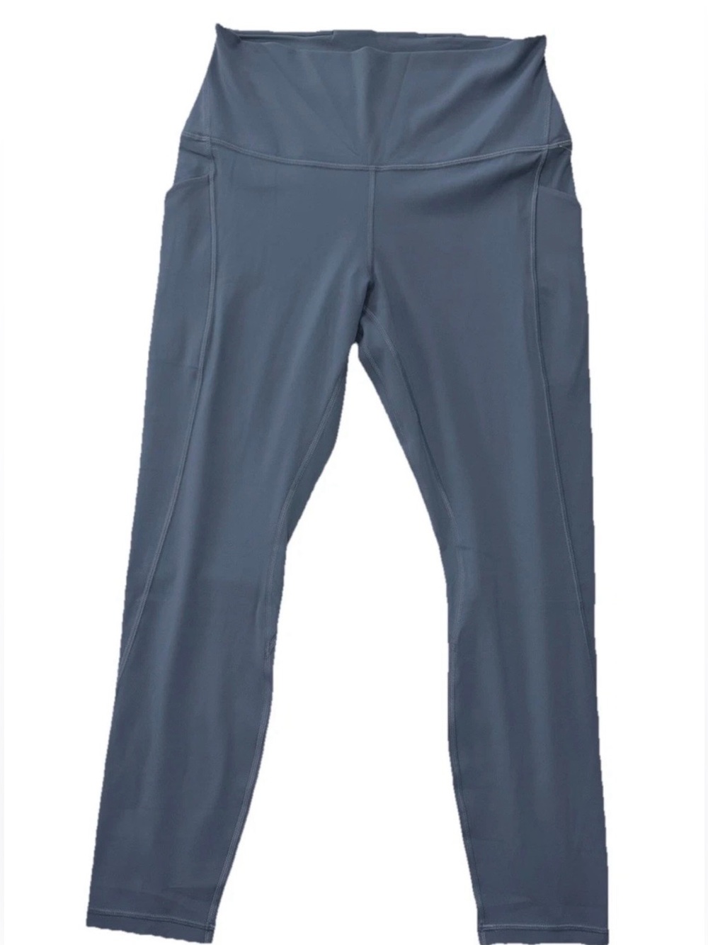 NWT•LULULEMON•SIZE 10•ALIGN HI RISE 25”L PANT*POCKETS*BLUE STEEL*$128•AUTHENTIC